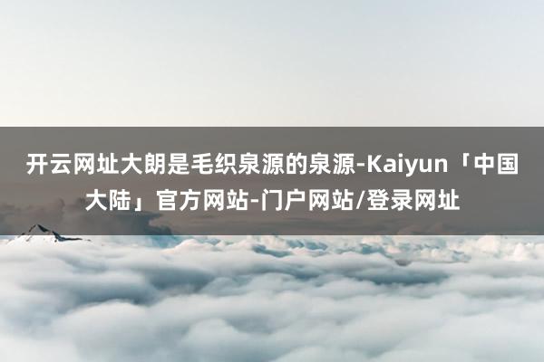 开云网址大朗是毛织泉源的泉源-Kaiyun「中国大陆」官方网站-门户网站/登录网址